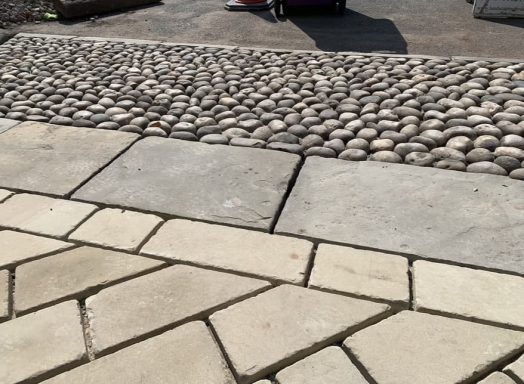 Cobbled Driveway Entrance laid in Grassendale, Liverpool