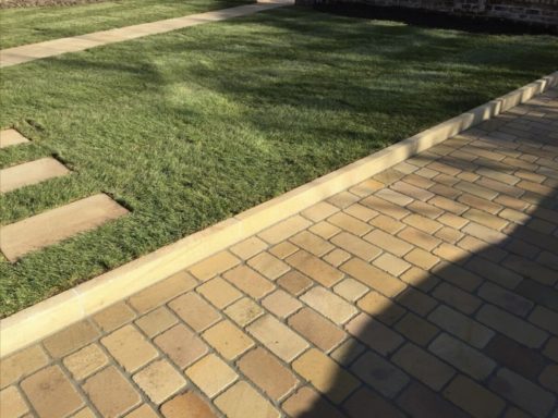 Landscaped garden and driveway in Allerton, Liverpool