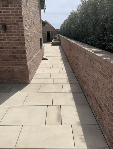 Yorkstone Flagged Path in Liverpool