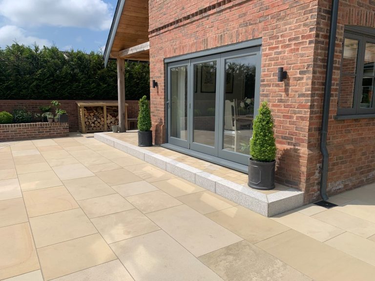 Natural Stone Patio in Sefton